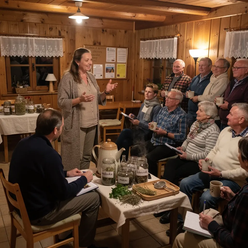 Relaxujúca atmosféra s aromatickými sviečkami a čajom