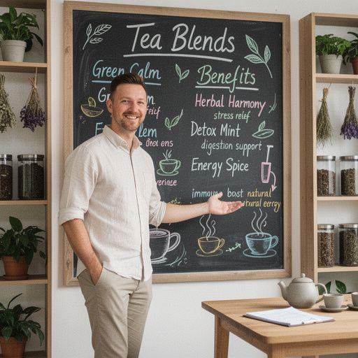 Relaxujúca atmosféra s čajom a sviečkami na útulnom stole